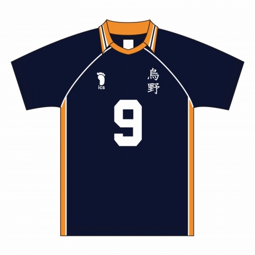 グッズ-Tシャツ】ハイキュー!! 高校ユニフォーム 烏野高校 影山飛雄 XL 