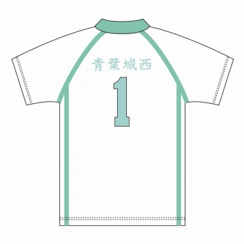 グッズ-Tシャツ】ハイキュー!! 高校ユニフォーム 青葉城西高校 及川 徹 
