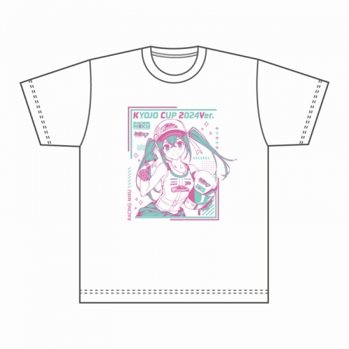 グッズ-Tシャツ】レーシングミク KYOJO CUP 2024Ver. Tシャツ(Xサイズ 