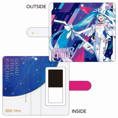【グッズ-カバーホルダー】レーシングミク 2024Ver. 手帳型スマートフォンケース vol.1【再販】