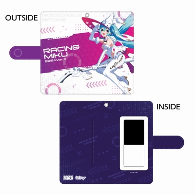【グッズ-カバーホルダー】レーシングミク 2024Ver. 手帳型スマートフォンケース vol.2【再販】
