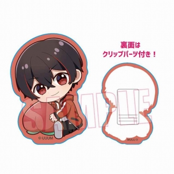 グッズ-クリップ】カラフルピーチ ぎゅぎゅっとアクリルクリップ ゆあ カラフルピーチゆあんキーホルダークリップまとめ売り