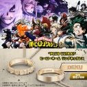 【グッズ-ネックレス】僕のヒーローアカデミア “PLUS ULTRA!” ヒーローネーム リングネックレス ホークス K10イエローゴールドの画像