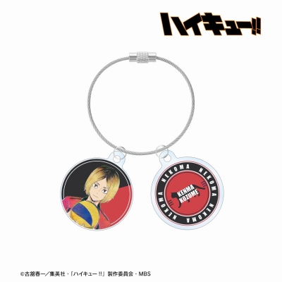 【グッズ-キーホルダー】ハイキュー!! 孤爪研磨 Ani-Art 第6弾 2連ワイヤーアクリルキーホルダー【再販】
