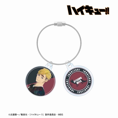 【グッズ-キーホルダー】ハイキュー!! 宮侑 Ani-Art 第6弾 2連ワイヤーアクリルキーホルダー【再販】