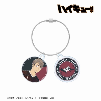 【グッズ-キーホルダー】ハイキュー!! 宮治 Ani-Art 第6弾 2連ワイヤーアクリルキーホルダー【再販】