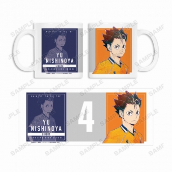 グッズ-マグカップ】ハイキュー!! 西谷夕 Ani-Art 第4弾 マグカップ 