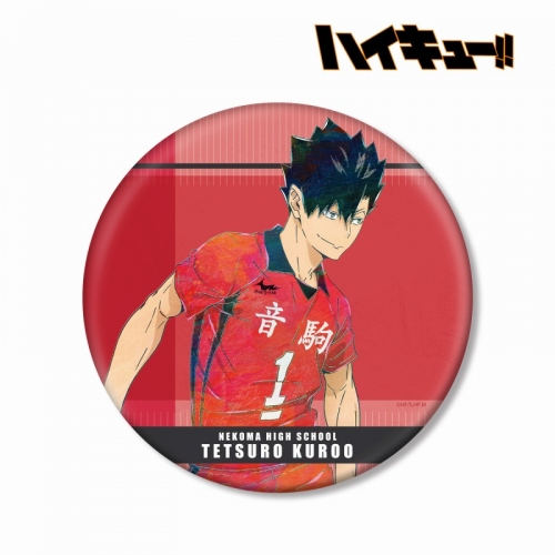 グッズ-バッチ】ハイキュー!! 黒尾鉄朗 Ani-Art 第7弾 BIG缶バッジ 