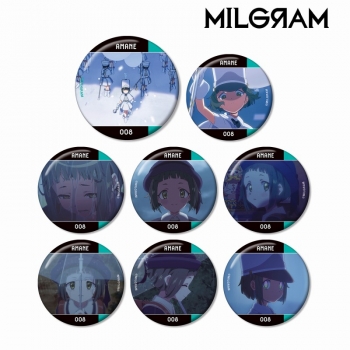 グッズ-バッチ】MILGRAM -ミルグラム- トレーディング MV 缶バッジ MILGRAM ミルグラム アマネ CD 粛清マーチ
