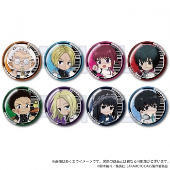 グッズ-バッチ】SAKAMOTO DAYS トレーディングミニキャラ缶バッジ 