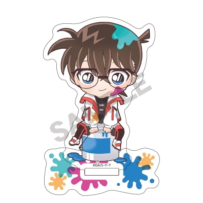 【グッズ-スタンドポップ】名探偵コナン アクリルスタンド 江戸川コナン ペンキ【再販】