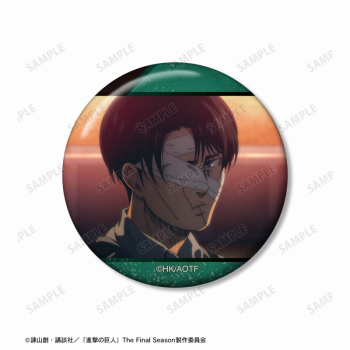 グッズ-バッチ】進撃の巨人 リヴァイ 場面写缶バッジ5個セット vol.2 