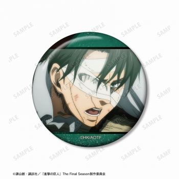 グッズ-バッチ】進撃の巨人 リヴァイ 場面写缶バッジ5個セット vol.2 