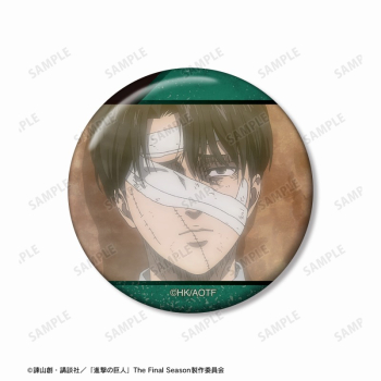 グッズ-バッチ】進撃の巨人 リヴァイ 場面写缶バッジ5個セット vol.2 