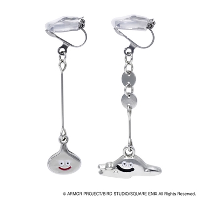 【グッズ-イヤリング】スマイルスライム コスメ&ビューティー イヤリング <メタルスライム&はぐれメタル>【再販】