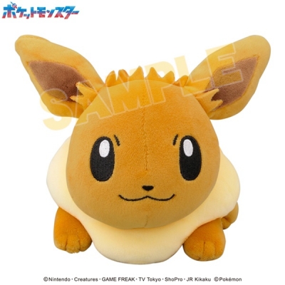【グッズ-まくら】ポケットモンスター もふもふ★うでまくら イーブイ【再販】