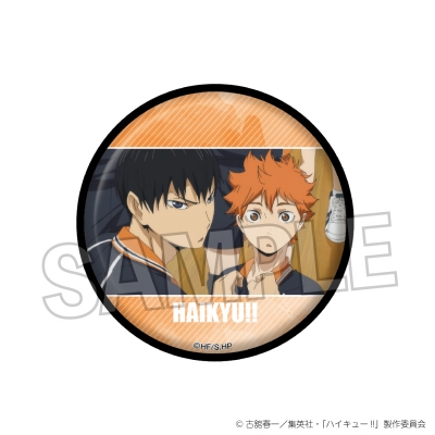 【グッズ-バッチ】ハイキュー!! 場面写 ギラギラ缶バッジ vol.2 9【再販】