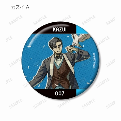 【グッズ-バッチ】MILGRAM -ミルグラム- トレーディング MV 缶バッジ カズイ『Cat』【再販】