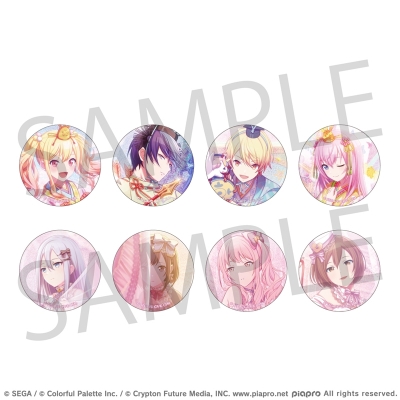 【グッズ-バッチ】プロジェクトセカイ カラフルステージ! feat. 初音ミク グリッター缶バッジ イベントイラストコレクション vol.6 C【再販】