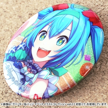 プロセカ】8月の新商品グリッター缶バッジ（vol.33／ vol.34）の予約 