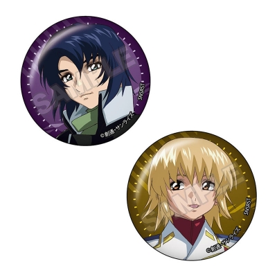 【グッズ-バッチ】機動戦士ガンダムSEED DESTINY vol.3 ペア缶バッジ アスラン・ザラ&カガリ・ユラ・アスハB【再販】