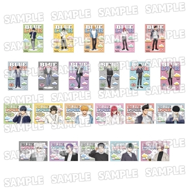 【グッズ-ブロマイド】TVアニメ『ブルーロック』 描き下ろしブロマイドコレクション【デニムコーデver.】【再販】
