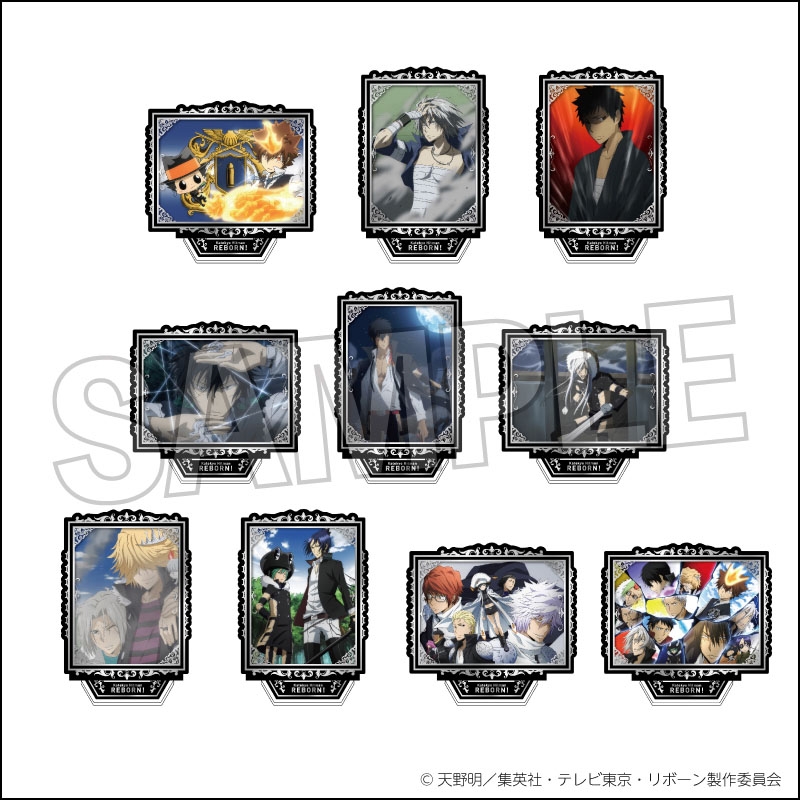 【グッズ-スタンドポップ】家庭教師ヒットマンREBORN! トレーディングアクリルスタンド ボンゴレファミリー・ミルフィオーレ【再販】