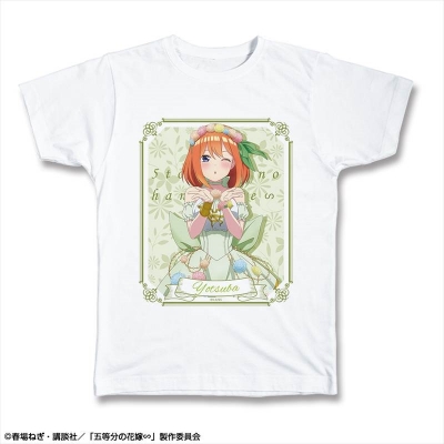 【グッズ-Tシャツ】五等分の花嫁∽ Tシャツ XLサイズ デザイン04(中野四葉/花の妖精ver.)【描き下ろし】【再販】