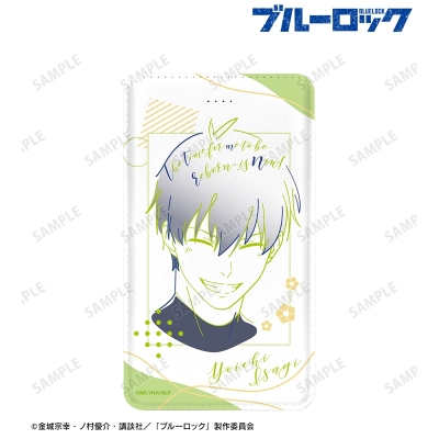 【グッズ-電化製品】TVアニメ『ブルーロック』 潔 世一 lette-graph モバイルバッテリー【再販】