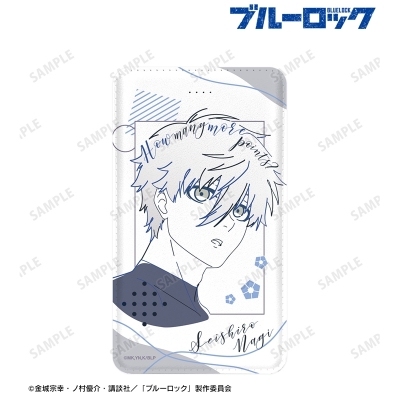 【グッズ-電化製品】TVアニメ『ブルーロック』 凪 誠士郎 lette-graph モバイルバッテリー【再販】