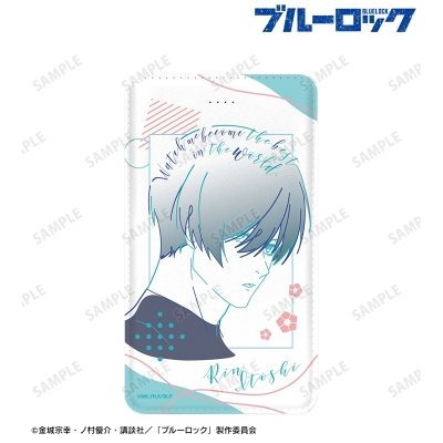 【グッズ-電化製品】TVアニメ『ブルーロック』 糸師 凛 lette-graph モバイルバッテリー【再販】