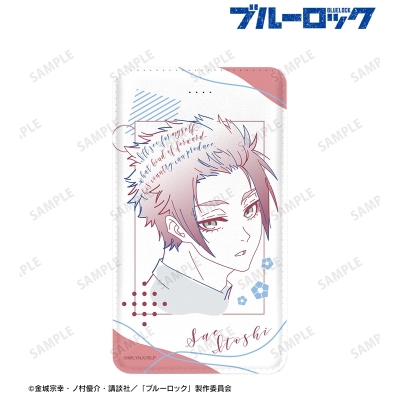 【グッズ-電化製品】TVアニメ『ブルーロック』 糸師 冴 lette-graph モバイルバッテリー【再販】