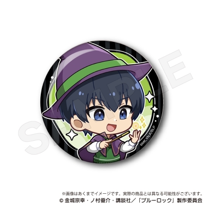 【グッズ-バッチ】ブルーロック トレーディングミニキャラ缶バッジ 魔法使いver.【再販】