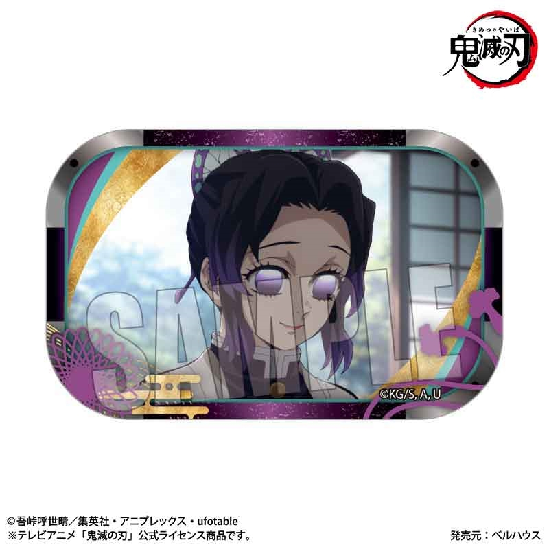 【グッズ-バッチ】『テレビアニメ「鬼滅の刃」柱稽古編』 メモリーズスクエア缶バッジ 胡蝶 しのぶ【再販】