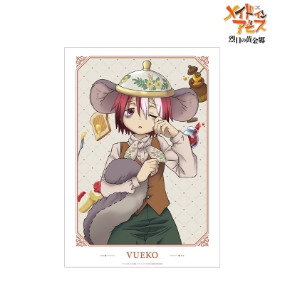 【グッズ-ポスター】メイドインアビス 烈日の黄金郷 描き下ろし ヴエコ 不思議の国のアリスver. A3マット加工ポスター【再販】