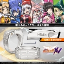 【グッズ-指輪】戦姫絶唱シンフォギアXV 変身バンクリング 暁 切歌 シルバー 25号の画像