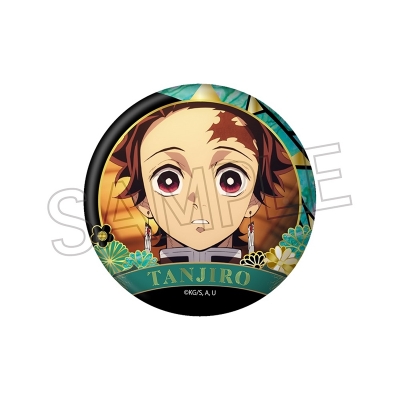 【グッズ-バッチ】鬼滅の刃 螺鈿風シリーズ 缶バッジ Vol.4 竈門炭治郎【再販】