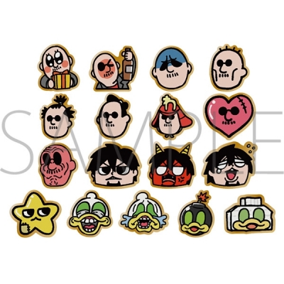 【グッズ-ピンバッチ】マフィア梶田と中村悠一の「わしゃがなTV」 ピンズコレクション【再販】