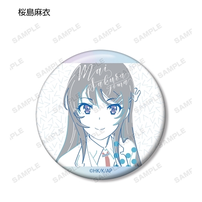 【グッズ-バッチ】青春ブタ野郎はバニーガール先輩の夢を見ない トレーディング lette-graph 缶バッジ【再販】