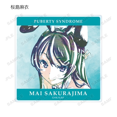 【グッズ-コースター】青春ブタ野郎はバニーガール先輩の夢を見ない トレーディング Ani-Art アクリルコースター【再販】