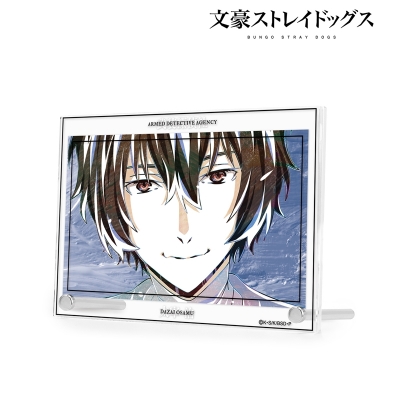 【グッズ-置きもの】文豪ストレイドッグス 太宰治 Ani-Art 第3弾 ダブルアクリルパネル【再販】