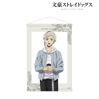 【グッズ-タペストリー】文豪ストレイドッグス 描き下ろしイラスト 中島敦 冬の休日ver. B2タペストリー【再販】