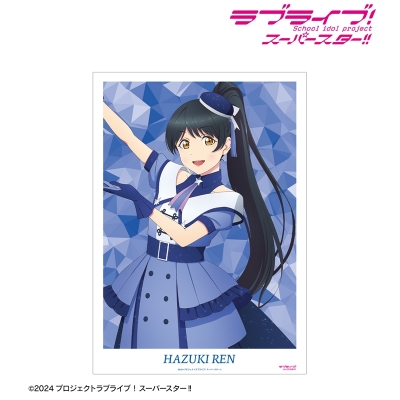 【グッズ-ポスター】ラブライブ!スーパースター!! 描き下ろし 葉月 恋 スーパースター!!ver. A3マット加工ポスター【再販】