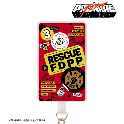 【グッズ-携帯グッズ】映画『プロメア』 国家救命消防局(FDPP) フォンタブ【再販】