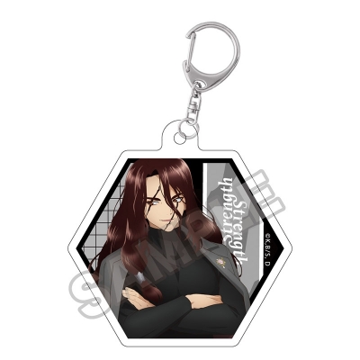 【グッズ-キーホルダー】Dr.STONE Monotone Street ダイカットアクリルキーチェーン 獅子王司【再販】