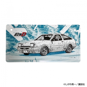 グッズ-置きもの】頭文字D インテリアプレート 藤原 拓海(AE86)【再販 