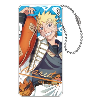 【グッズ-キーホルダー】NARUTO -ナルト- 疾風伝 マリンルック ドミテリアキーチェーンJr. うずまきナルト【再販】