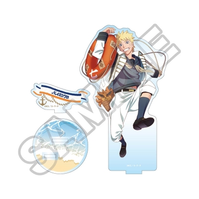 【グッズ-スタンドポップ】NARUTO -ナルト- 疾風伝 マリンルック アクリルスタンド うずまきナルト【再販】