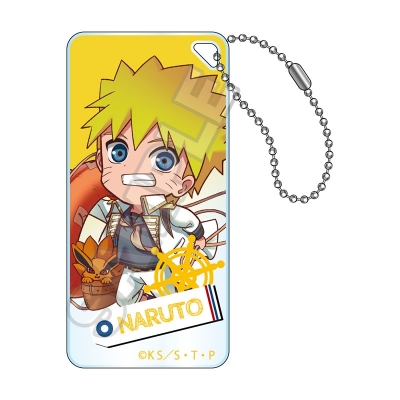 【グッズ-キーホルダー】NARUTO -ナルト- 疾風伝 petitry マリンルック ドミテリアキーチェーンJr. うずまき ナルト【再販】