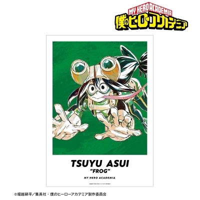 【グッズ-ポスター】TVアニメ『僕のヒーローアカデミア』 蛙吹梅雨 Ani-Art 第5弾 A3マット加工ポスター【再販】
